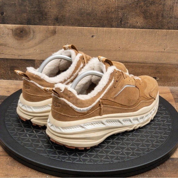 UGG Spill Seam Chestnut Sneakers Men’s Size 9 - Picture 8 of 9